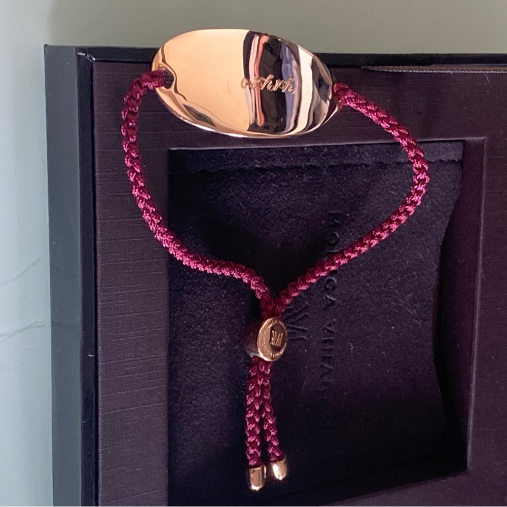Monica Vinader ID  bracelet sterling